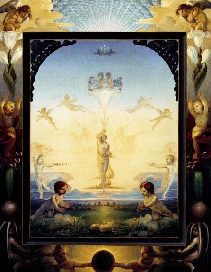 Philipp Otto Runge The Small Morning Spain oil painting art
